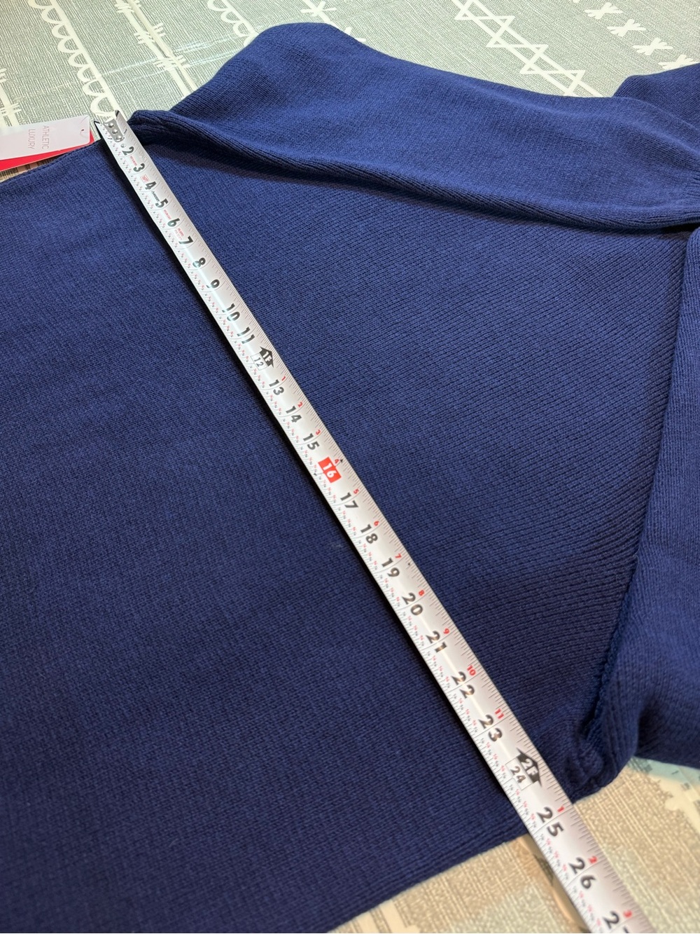 Redvanly Lenox LuxThermal Waffle Knit Hoodie Midnight Navy Men's XL - Picture 12 of 13